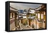 Seoul, South Korea at the Bukchon Hanok Historic District.-SeanPavonePhoto-Framed Stretched Canvas