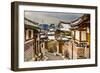 Seoul, South Korea at the Bukchon Hanok Historic District.-SeanPavonePhoto-Framed Photographic Print