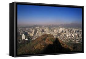 Seoul, South Korea, Korea-Charles Bowman-Framed Stretched Canvas