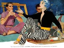 Murder In The Back Room  - Saturday Evening Post "Leading Ladies", October 31, 1953 pg.22-SEP-Laminated Giclee Print