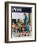 "Separation Anxiety," Saturday Evening Post Cover, September 11, 1948-George Hughes-Framed Giclee Print