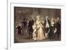 Séparation de Louis XVI et de sa famille. La nuit du 20 septembre 1792.-Charles Benazech-Framed Giclee Print