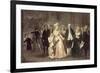 Séparation de Louis XVI et de sa famille. La nuit du 20 septembre 1792.-Charles Benazech-Framed Giclee Print