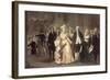 Séparation de Louis XVI et de sa famille. La nuit du 20 septembre 1792.-Charles Benazech-Framed Giclee Print