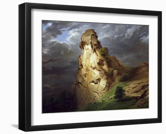 Sepay Fortress Near Viggiu-Francesco Gonin-Framed Giclee Print