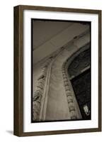 Sepia Architecture IV-Tang Ling-Framed Art Print