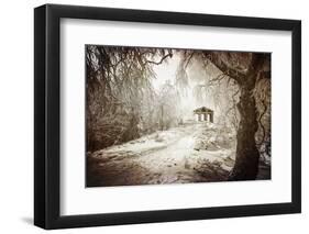 Sepia Atmosphere-Philippe Sainte-Laudy-Framed Photographic Print