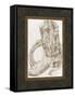 Sepia Boots I-Jennifer Goldberger-Framed Stretched Canvas