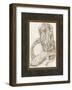 Sepia Boots I-Jennifer Goldberger-Framed Art Print