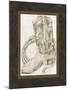 Sepia Boots I-Jennifer Goldberger-Mounted Art Print