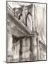 Sepia Bridge Study II-Ethan Harper-Mounted Art Print