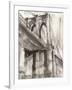 Sepia Bridge Study II-Ethan Harper-Framed Art Print