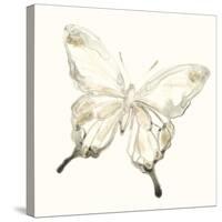 Sepia Butterfly Impressions IV-June Erica Vess-Stretched Canvas