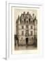 Sepia Chateaux V-Victor Petit-Framed Art Print