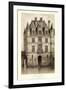 Sepia Chateaux V-Victor Petit-Framed Art Print