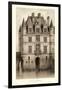 Sepia Chateaux V-Victor Petit-Framed Art Print