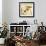 Sepia Dogwoods II-Heather Johnston-Framed Giclee Print displayed on a wall