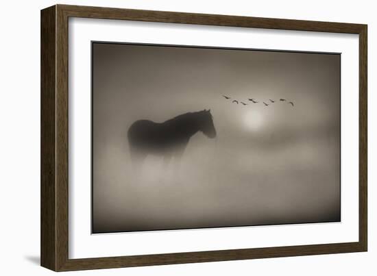 Sepia Dreams-Adrian Campfield-Framed Giclee Print