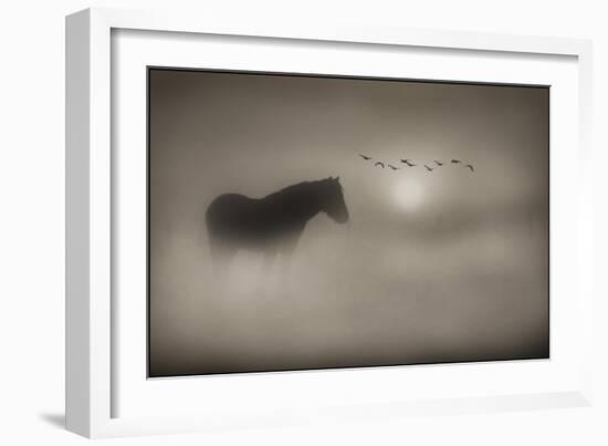 Sepia Dreams-Adrian Campfield-Framed Giclee Print