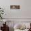 Sepia Flower Panoramic 02-Tom Quartermaine-Premium Giclee Print displayed on a wall