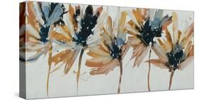 Sepia Flurry I-Lilian Scott-Stretched Canvas