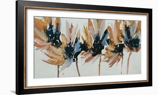 Sepia Flurry II-Lilian Scott-Framed Giclee Print