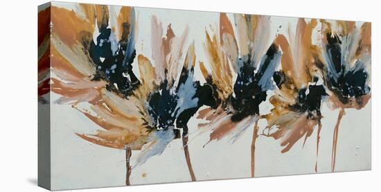 Sepia Flurry II-Lilian Scott-Stretched Canvas