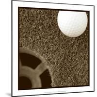 Sepia Golf Ball Study II-Jason Johnson-Mounted Art Print