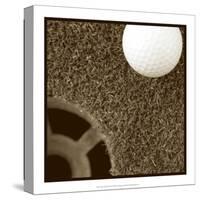 Sepia Golf Ball Study II-Jason Johnson-Stretched Canvas