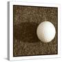 Sepia Golf Ball Study IV-Jason Johnson-Stretched Canvas