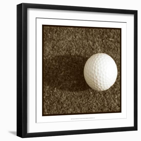 Sepia Golf Ball Study IV-Jason Johnson-Framed Art Print