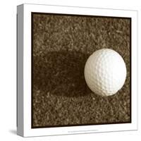 Sepia Golf Ball Study IV-Jason Johnson-Stretched Canvas