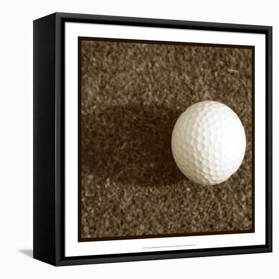 Sepia Golf Ball Study IV-Jason Johnson-Framed Stretched Canvas