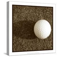 Sepia Golf Ball Study IV-Jason Johnson-Stretched Canvas