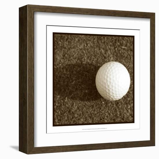 Sepia Golf Ball Study IV-Jason Johnson-Framed Art Print