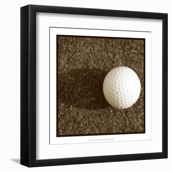 Sepia Golf Ball Study IV-Jason Johnson-Framed Art Print