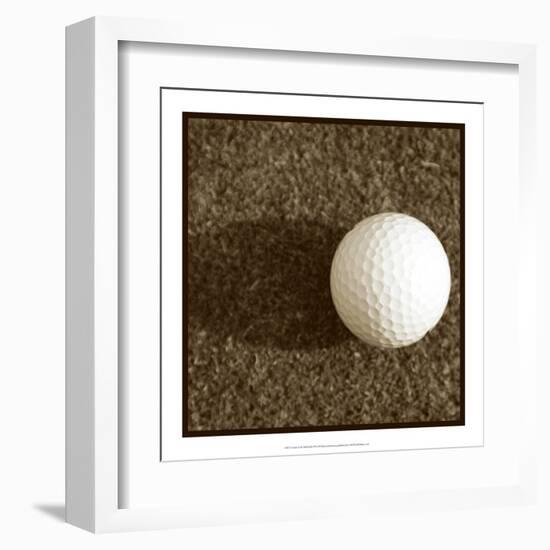 Sepia Golf Ball Study IV-Jason Johnson-Framed Art Print