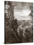 Sepia Grand Canyon 2-Gordon Semmens-Stretched Canvas