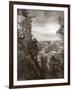 Sepia Grand Canyon 2-Gordon Semmens-Framed Photographic Print