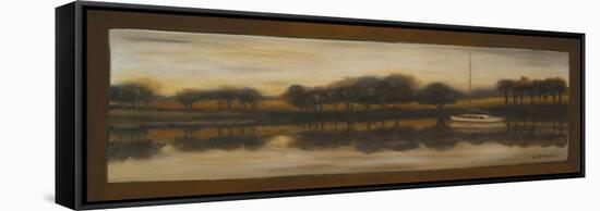 Sepia Landscape I-Nelly Arenas-Framed Stretched Canvas