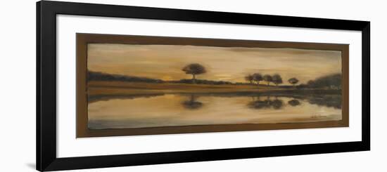 Sepia Landscape II-Nelly Arenas-Framed Art Print