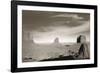 Sepia Monument Valley-Gordon Semmens-Framed Photographic Print