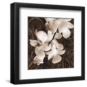 Sepia Orchid I-Christine Zalewski-Framed Art Print