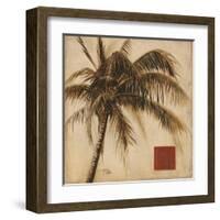 Sepia Palm I-Patricia Pinto-Framed Art Print