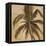 Sepia Palm III-Patricia Pinto-Framed Stretched Canvas