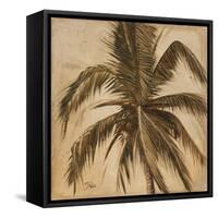 Sepia Palm III-Patricia Pinto-Framed Stretched Canvas