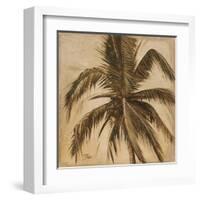 Sepia Palm III-Patricia Pinto-Framed Art Print