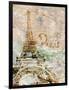 Sepia Paris-LuAnn Roberto-Framed Art Print