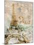 Sepia Paris-LuAnn Roberto-Mounted Art Print