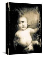 Sepia Photograph of Infant Cyclops-Clive Nolan-Stretched Canvas